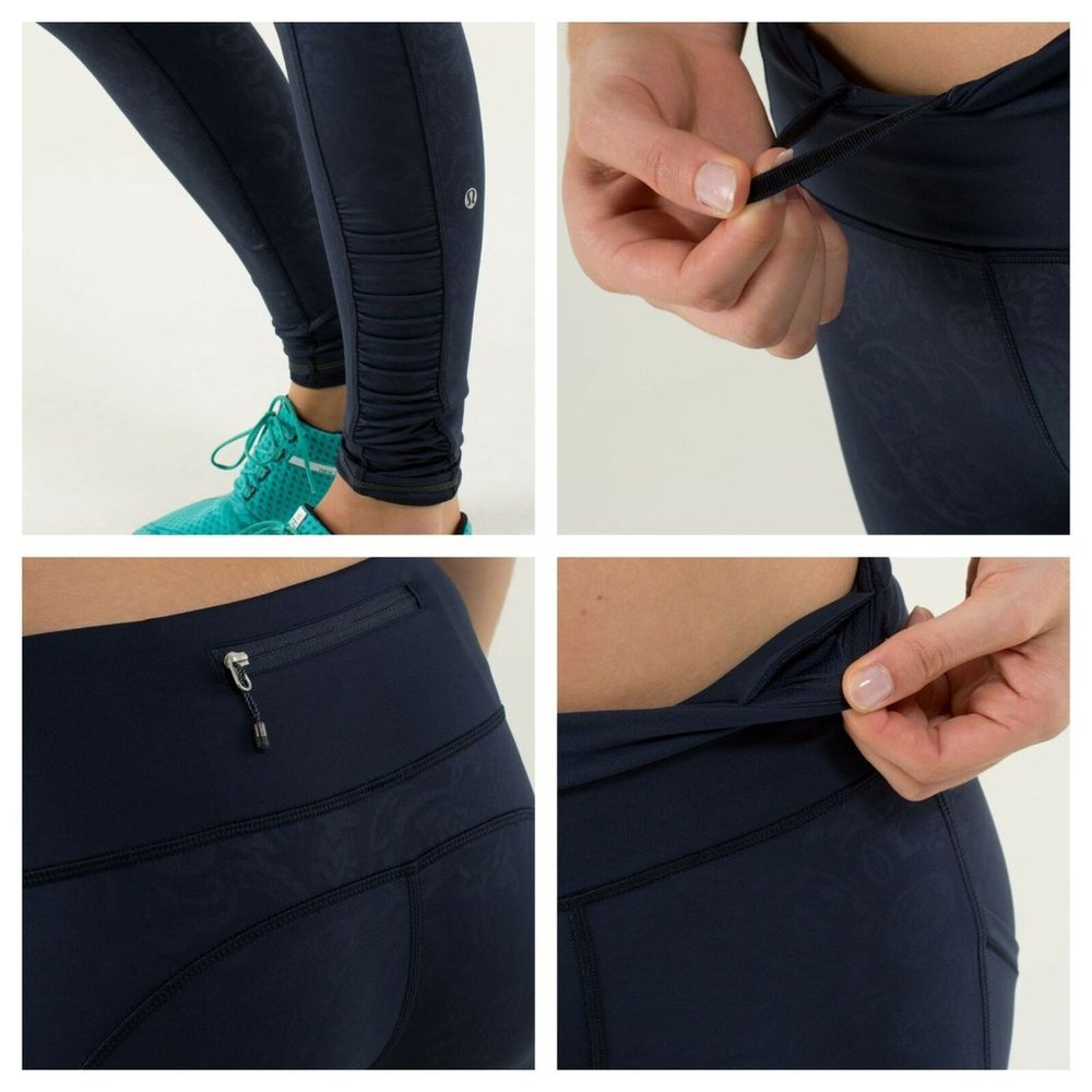 Lululemon Speed Tight Luxtreme Paisley HW8627 - Picture 4 of 6